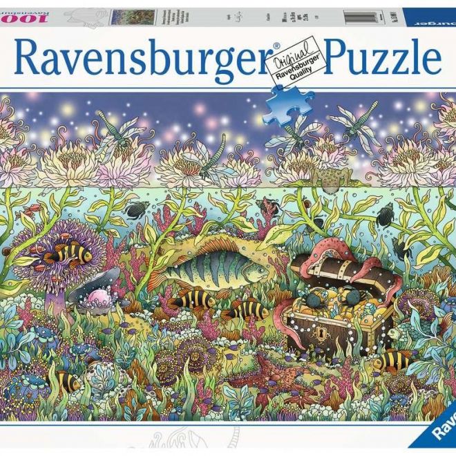 RAVENSBURGER Puzzle Podvodní království za soumraku 1000 dílků