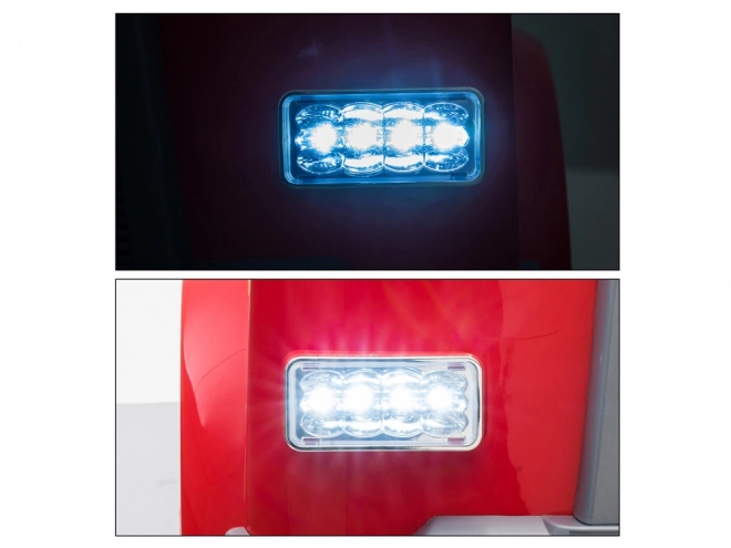 Dětské hasičské auto na akumulátor s dálkovým ovládáním
