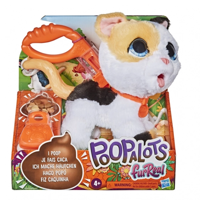 FurReal Friends Poopalots velké zvířátko – Kočička