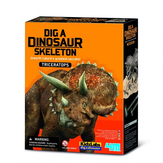 Dinosauří kostra - Triceratops