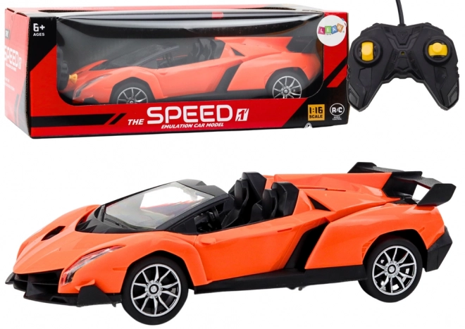 RC sportovní auto 1:16 oranžové