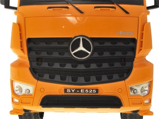 Dětská mega vyklápěčka MERCEDES na dálkové ovládání