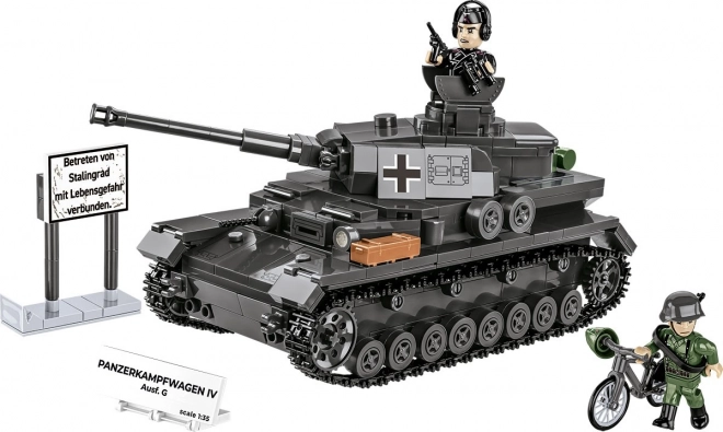 COBI 3127 World War II Německý tank Panzerkampfwagen IV Ausf. G 1:35