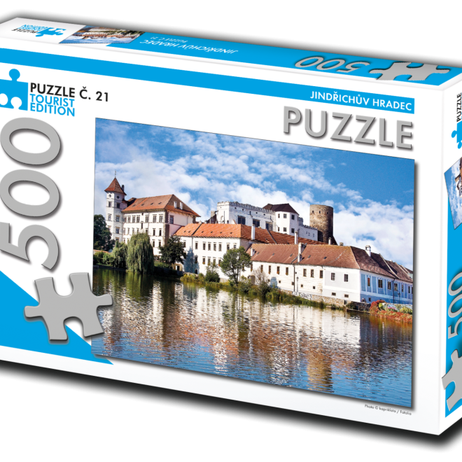 TOURIST EDITION Puzzle Jindřichův Hradec 500 dílků (č.21)