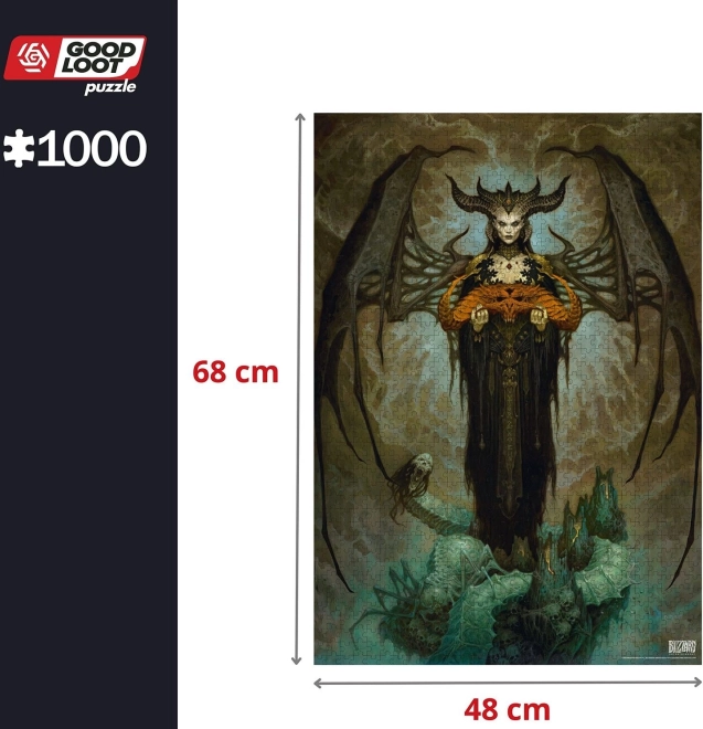 Puzzle Diablo IV: Lilith 1000 dílků