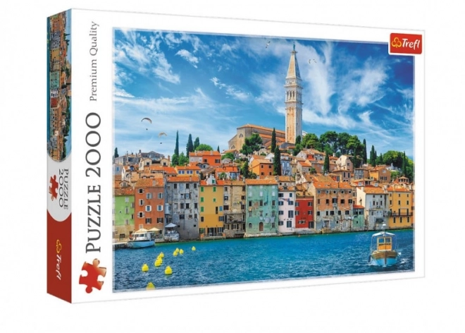 Puzzle 2000 dílků Rovinj Chorvatsko