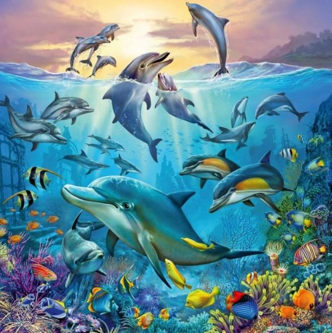 RAVENSBURGER Puzzle Zvířata z oceánu 3x49 dílků