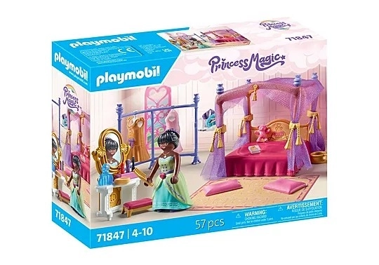 Kouzelná princeznovská ložnice s šatnou