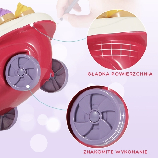 Woopie vozík s zmrzlinou a sladkostmi s melodií a světly