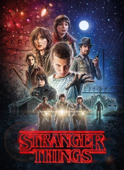 Puzzle 1000 dílků Stranger Things Netflix