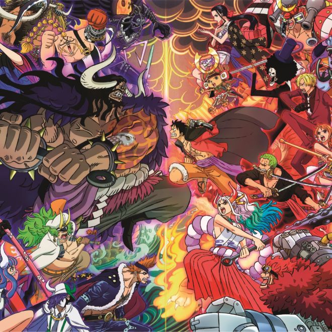 CLEMENTONI Puzzle Impossible: One Piece 1000 dílků