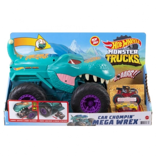 HW MONSTER TRUCKS NEBEZPEČNÝ W-REX