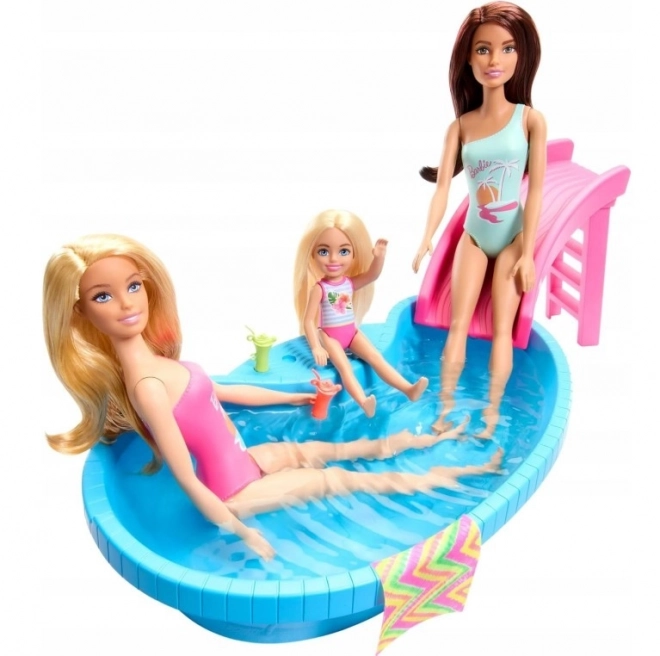 Letní bazénová zábava s Barbie