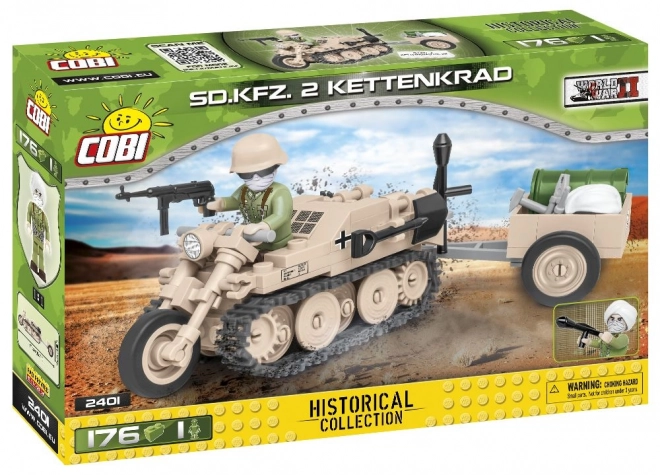 COBI 2401 II WW Sd. Kfz. 2 Kettenkrad, 176 k, 1 f