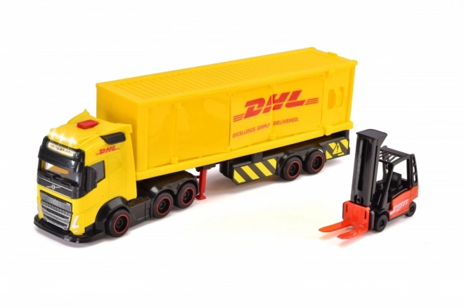 Městské nákladní auto s návěsem DHL 35 cm