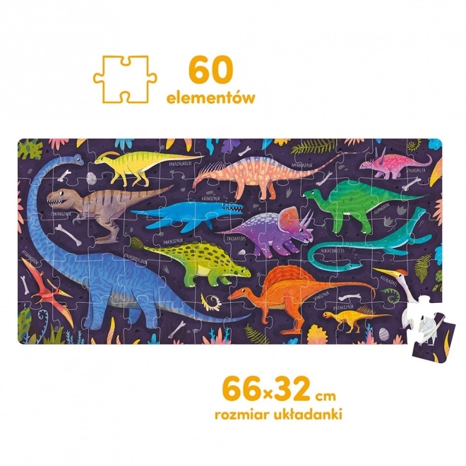 Puzzle Grr Dinosauři – 60 dílků