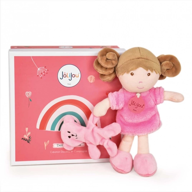 Doudou Jolijou Panenka Miss Rose 21 cm