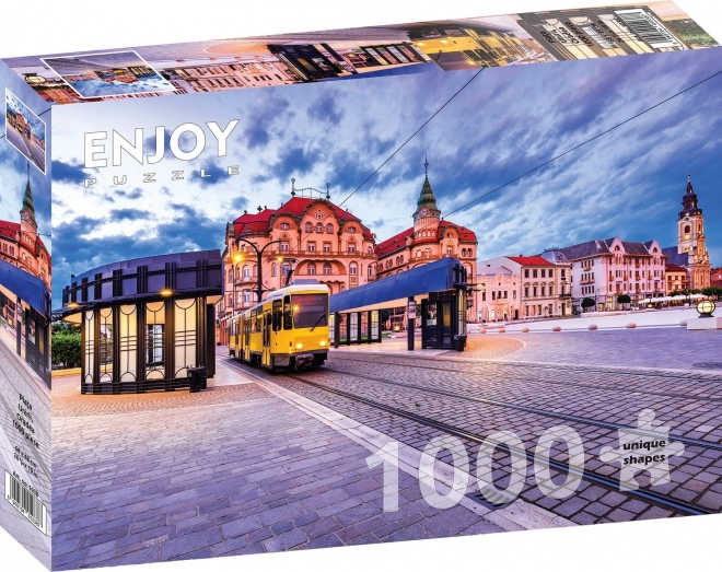 Puzzle Náměstí Unie, Oradea, 1000 dílků