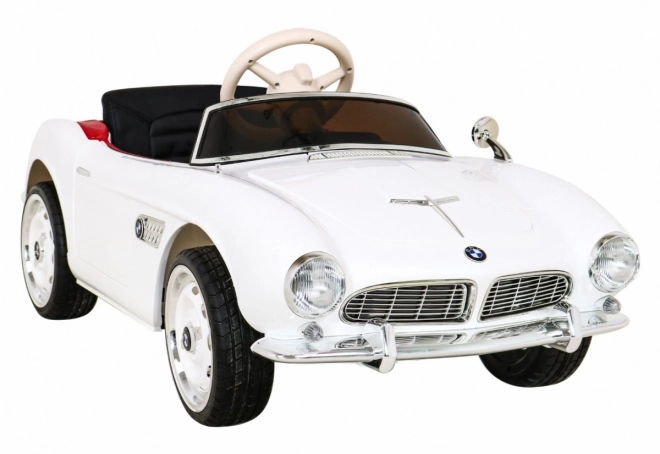 BMW 507 Retro Bílé vozidlo