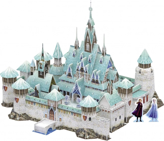 REVELL 3D puzzle Ledové království: Zámek Arendelle 256 dílků