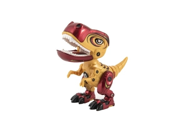 Dino robot se světelnými a zvukovými efekty 12 cm