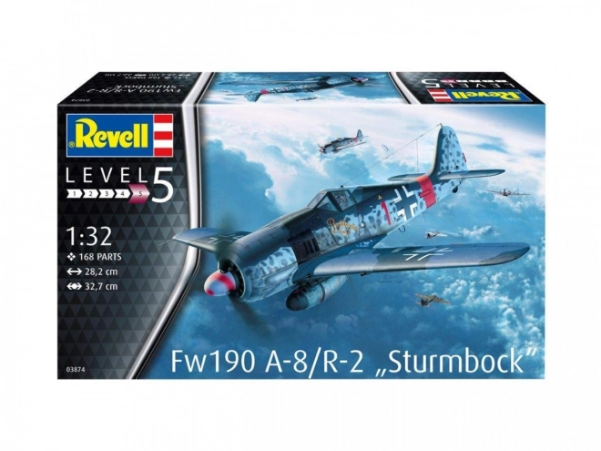 Plastikový model Fw190 A-8 Sturmbock 1/32