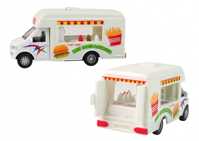 Auto Camper Ice Cream Shop Fast-Food Resorcs Friction Drive 2 Modely