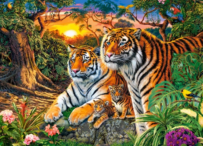 Puzzle s 180 dílky od Tiger Family