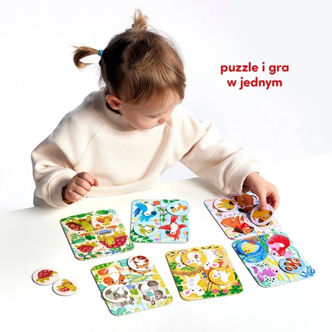 Puzzle myška a přátelé