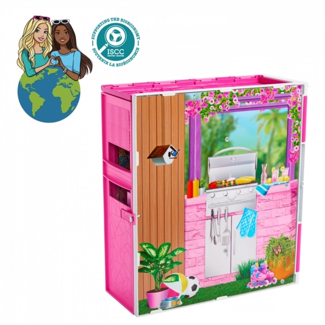 Útulný domeček pro panenky Barbie s příslušenstvím
