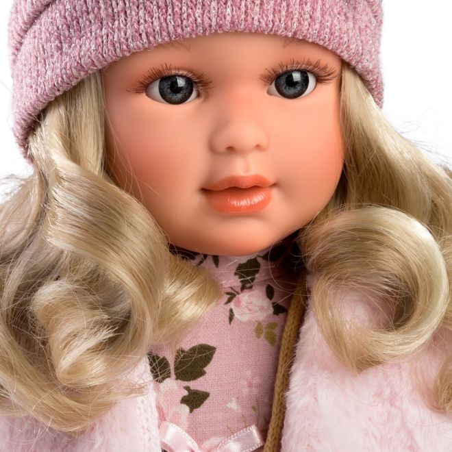 Llorens 54042 ANNA - realistická panenka s měkkým látkovým tělem  - 40 cm