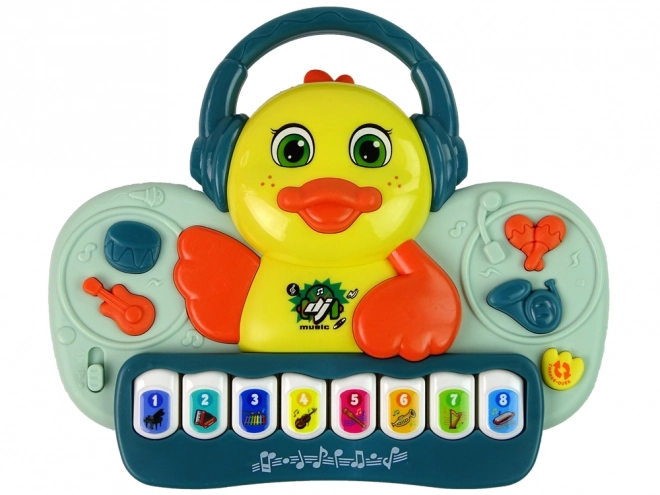 Interaktivní Duck Duck Piano DJ Zvuk Hudební nástroje Melodie