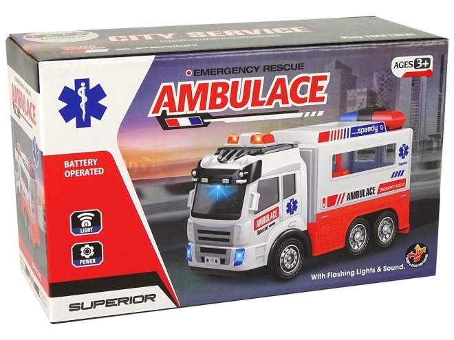 Ambulance baterie Světla auta Zvuky