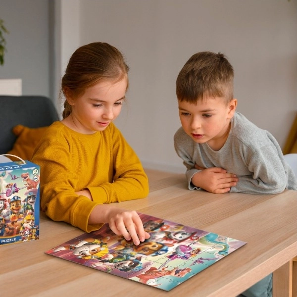 Puzzle Tlapková patrola Záchrana dinosaurů