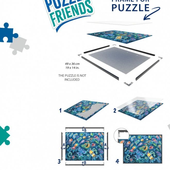 Rám puzzle 500 dílků