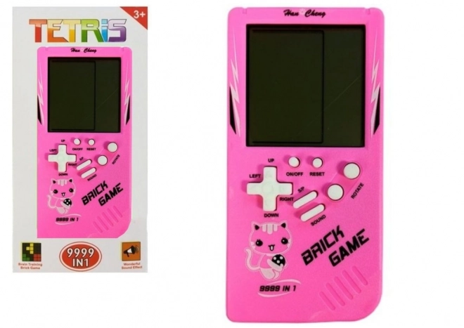 Elektronická hra Tetris Brick Pink