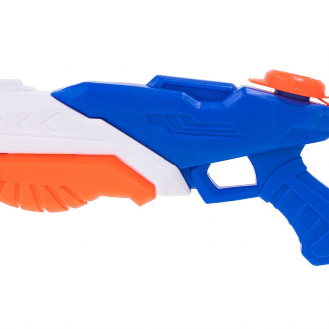 Tříbarevná vodní pistole - 400 ml – Modrá