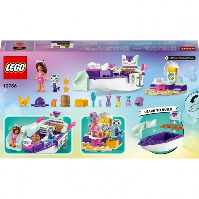 LEGO® Gabby's Dollhouse™ 10786 Gábi a Rybočka na luxusní lod