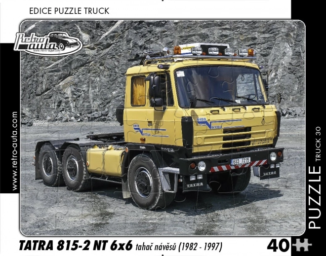 Puzzle nákladní auto Tatra 815-2 NT 6x6