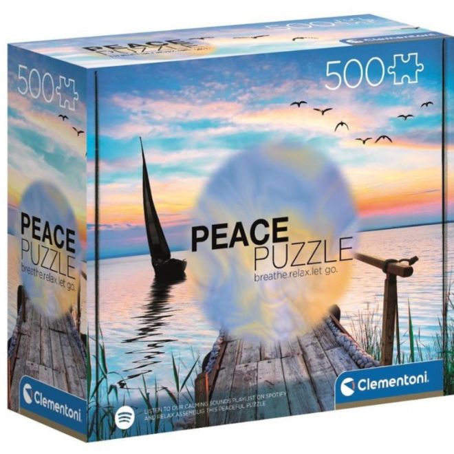 Puzzle 500 prvků Mírová kolekce Mírový vítr