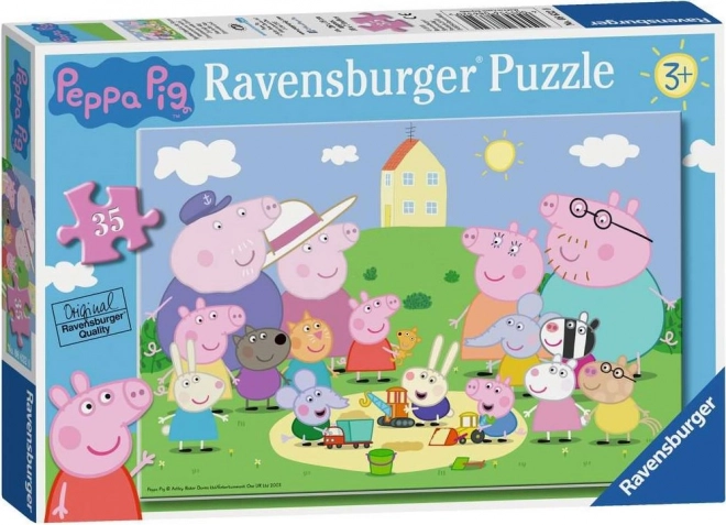 Puzzle Peppa Pig Piknik