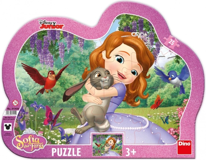 Dětské puzzle Sofie a zvířátka