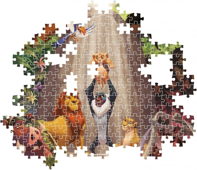 CLEMENTONI Puzzle Lví král 1000 dílků