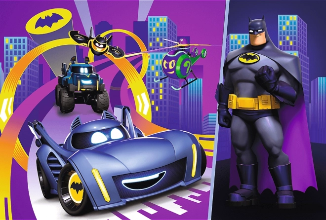 TREFL Puzzle Batman a Batwheels 60 dílků