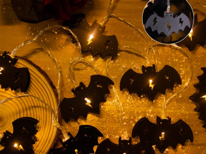 10 led halloween závěsná lampa 200cm osvětlení dekorace dekorace