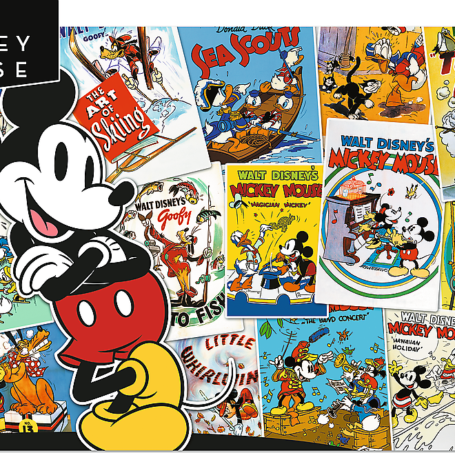 TREFL Puzzle Mickeyho svět 1000 dílků