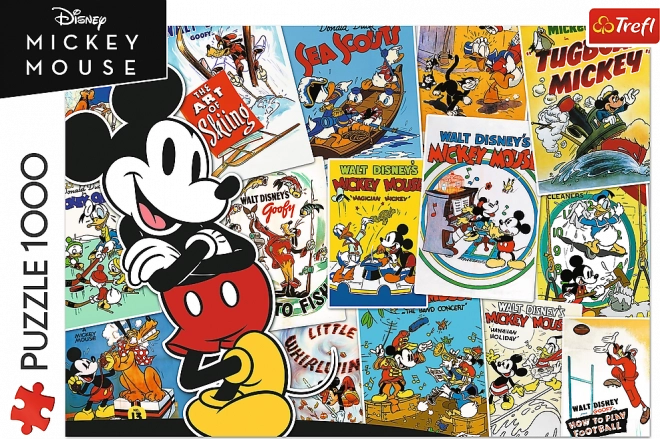 Puzzle 1000 Dílků ve Světě Mickeyho Mouse