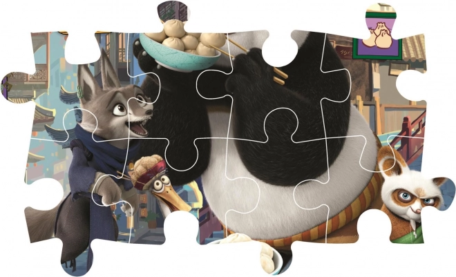 CLEMENTONI Puzzle Kung Fu Panda MAXI 24 dílků