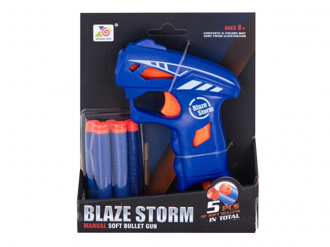 Pistole Blaze Storm Nerf + 5 nábojů