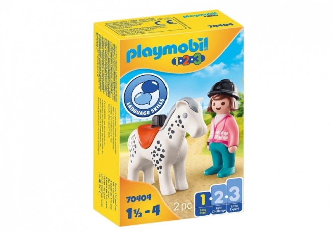 Obrázky 1.2.3 70404 Amazonka s koněm